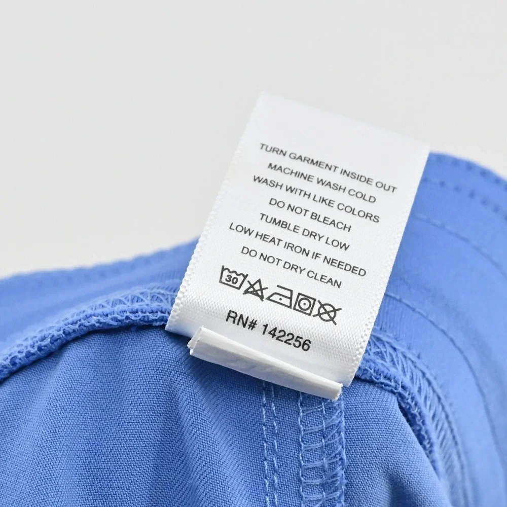 FIGS Mens Axim Technical Collection Scrub Pants Size L Short Blue‎ Cargo T2001S